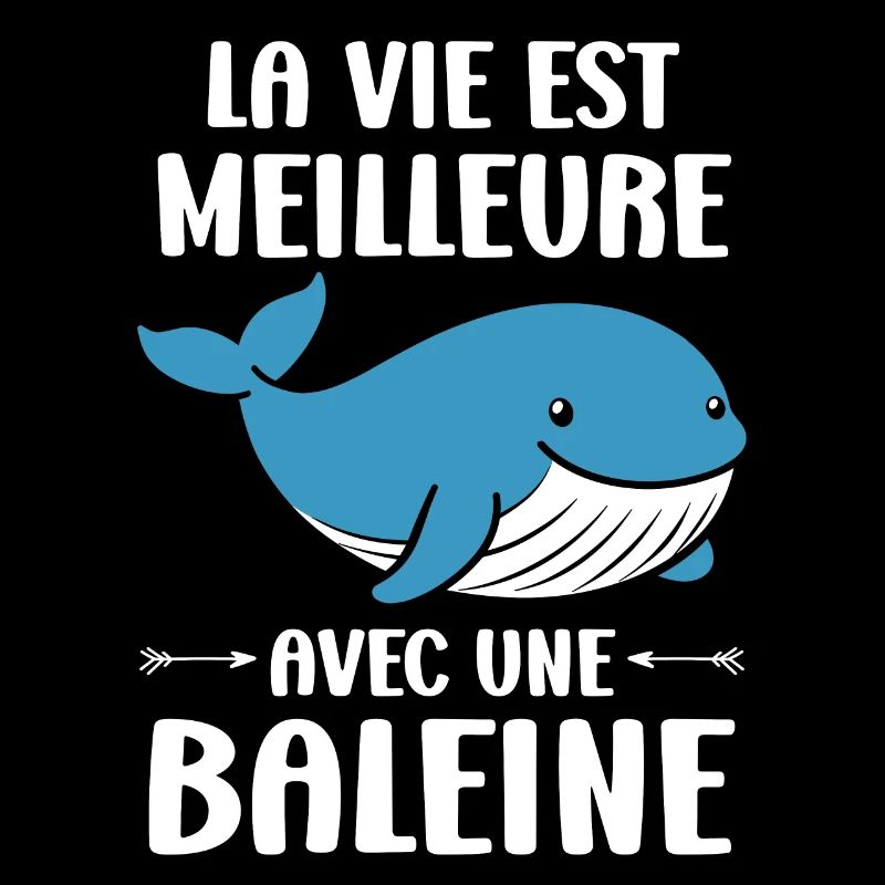 Baleines bleu Amour baleine