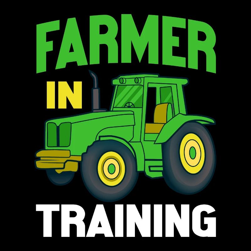 Traktorjunge Junger Bauer Traktorliebhaber