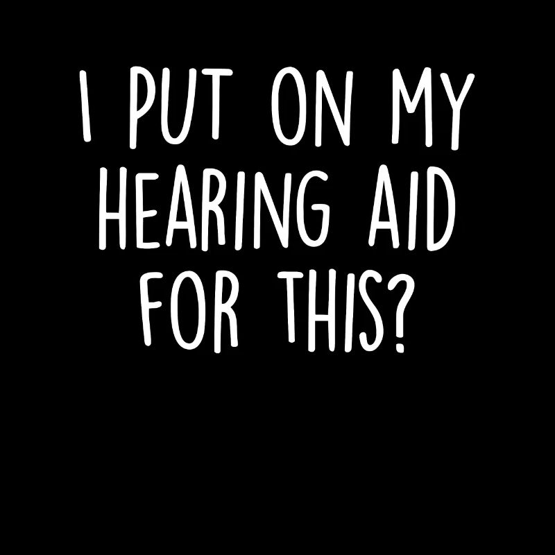 Drôle sourd difficile d’aide auditive sourd ASL signe