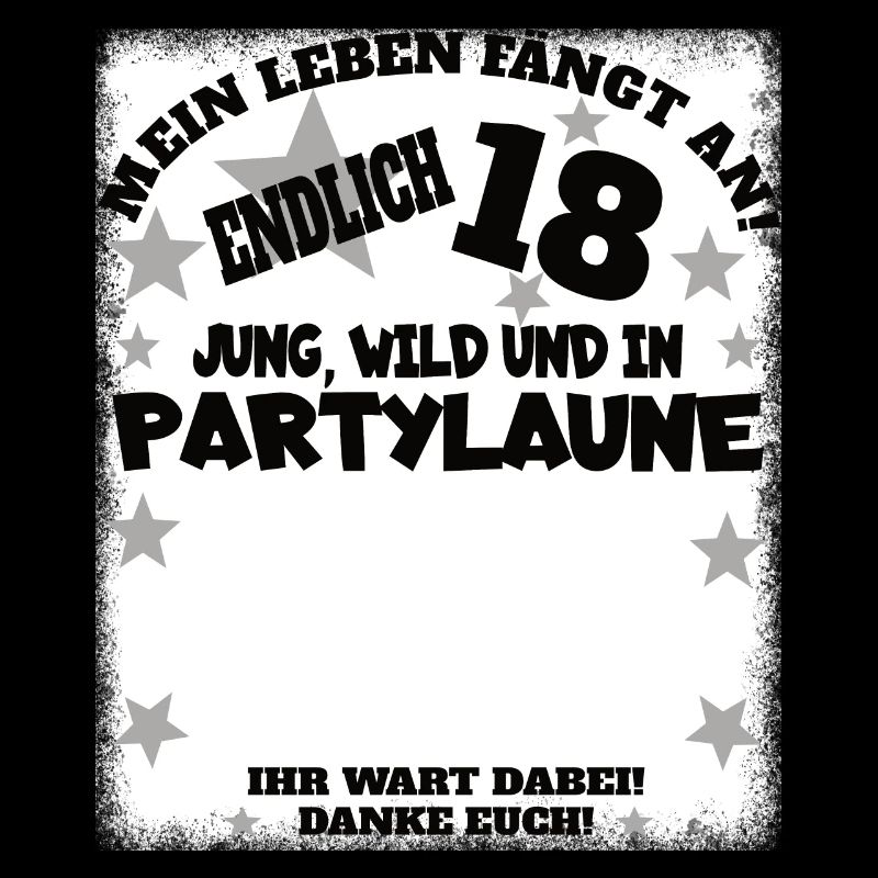 18. Geburtstag Mädchen & Junge Gästebuch