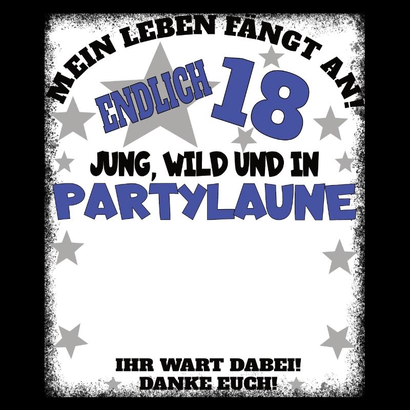 18. Geburtstag Mädchen & Junge Gästebuch