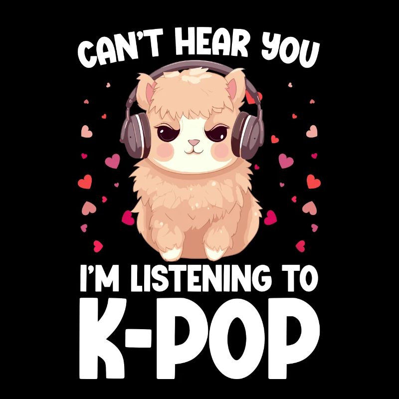 Je ne t’entends pas, j’écoute de la K-pop Alpaga