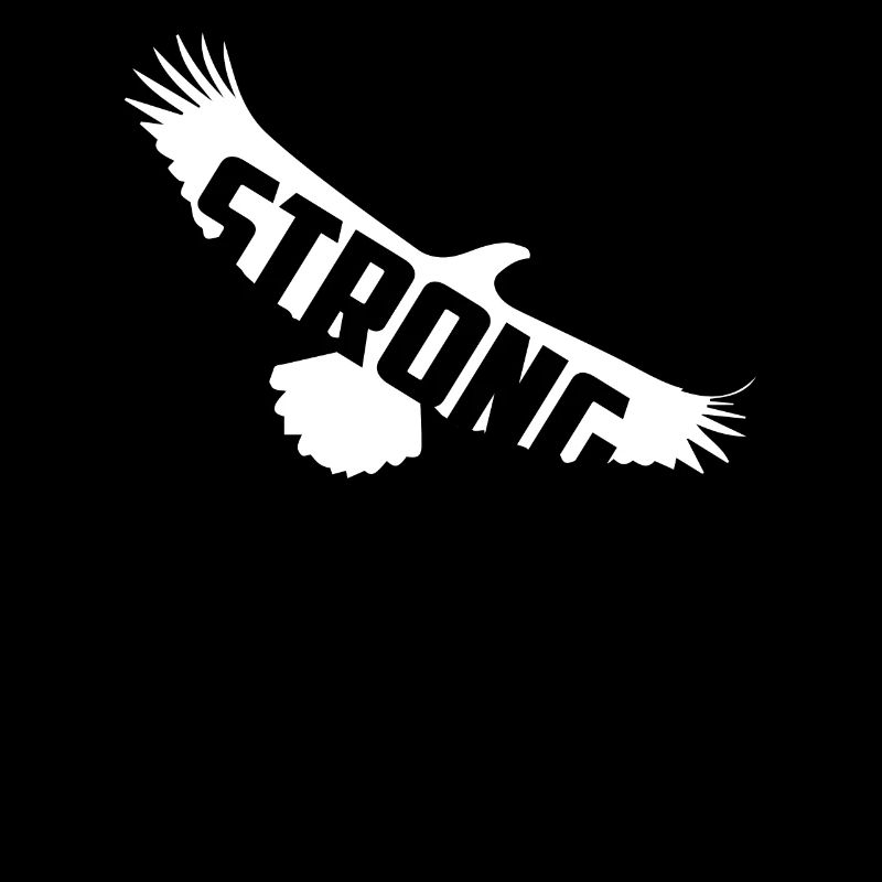 Soar With Strength and Pride Bold White Eagle