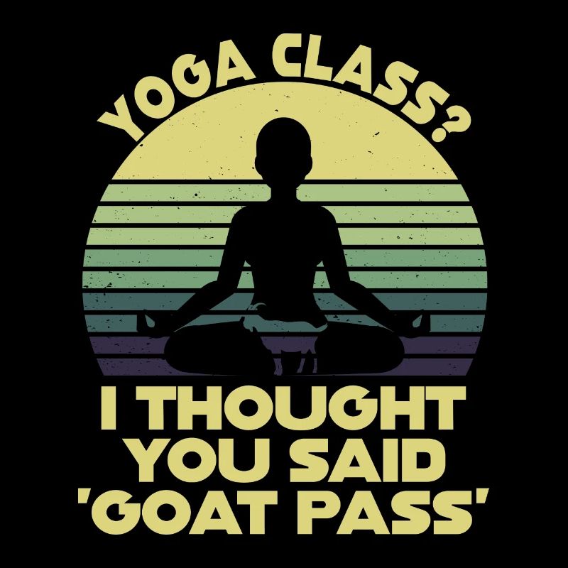 Yoga Class Or Goat Pass