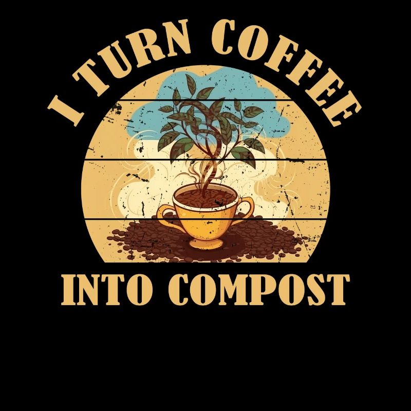 I Turn Coffee Into Compost Blue Planet