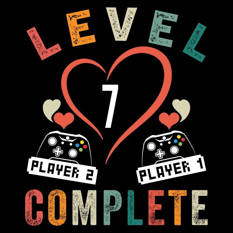 Level 7 Complete 7eme Anniversaire 7 ans Mariage