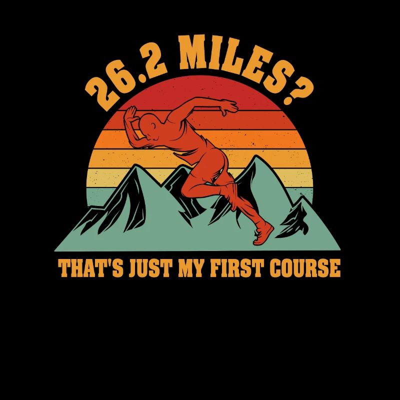 26,2 milles ? Ce n’est que mon premier cours