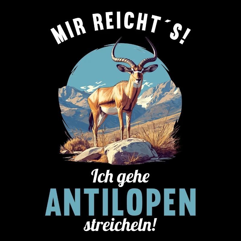 Antilope antilope antilope ouverte