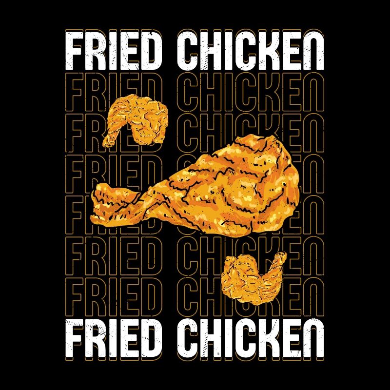 Poulet frit Ailes de friture de restauration rapide