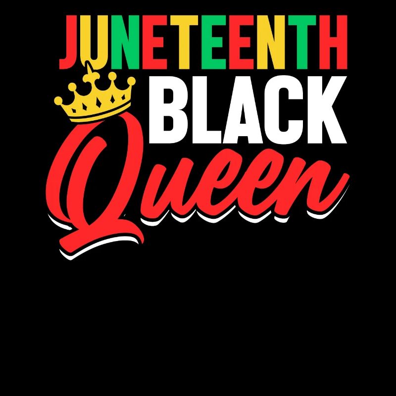 Juneteenth Schwarze Königin Melanin Schwarze Geschichte Afro