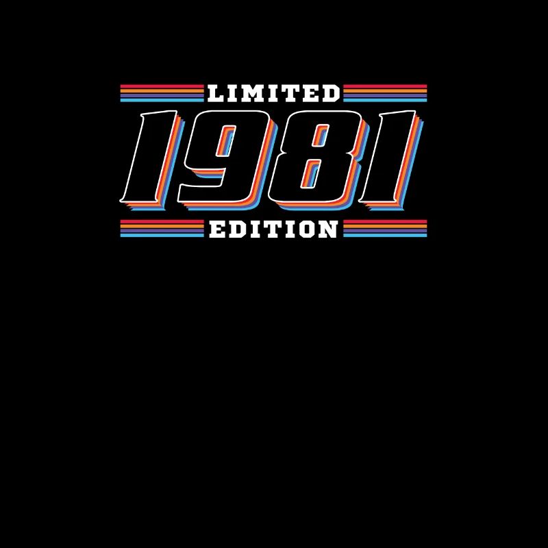 1981 Geburtstag Limited Edition 80s