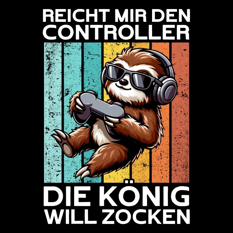 Reicht mir den Controller die Königin will zocken