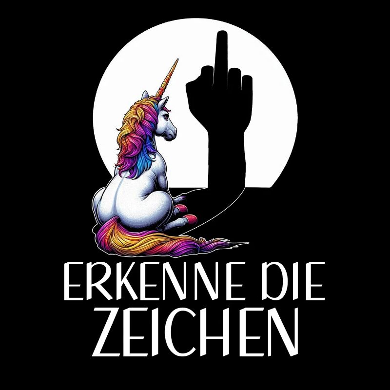 Recognize the Signs Unicorn Shadow Funnier