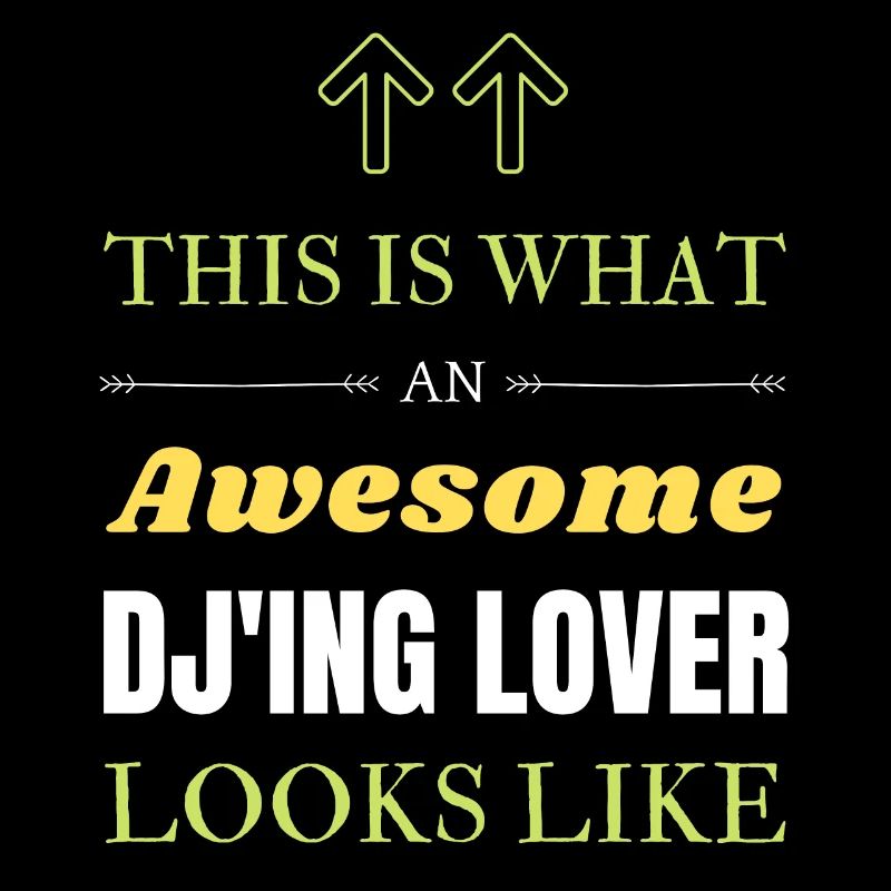 This is what an awesome DJ'ing lover looks like