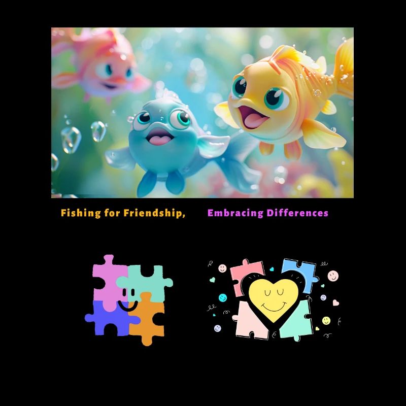 Pêcher l’amitié Accepter les différences