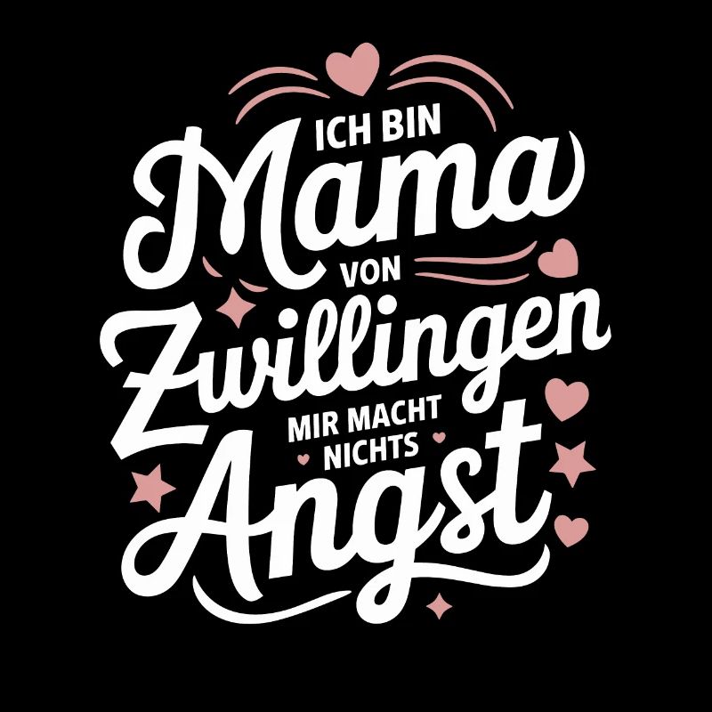 Zwillingsmama Zwillings Mutter Mama von Zwillingen