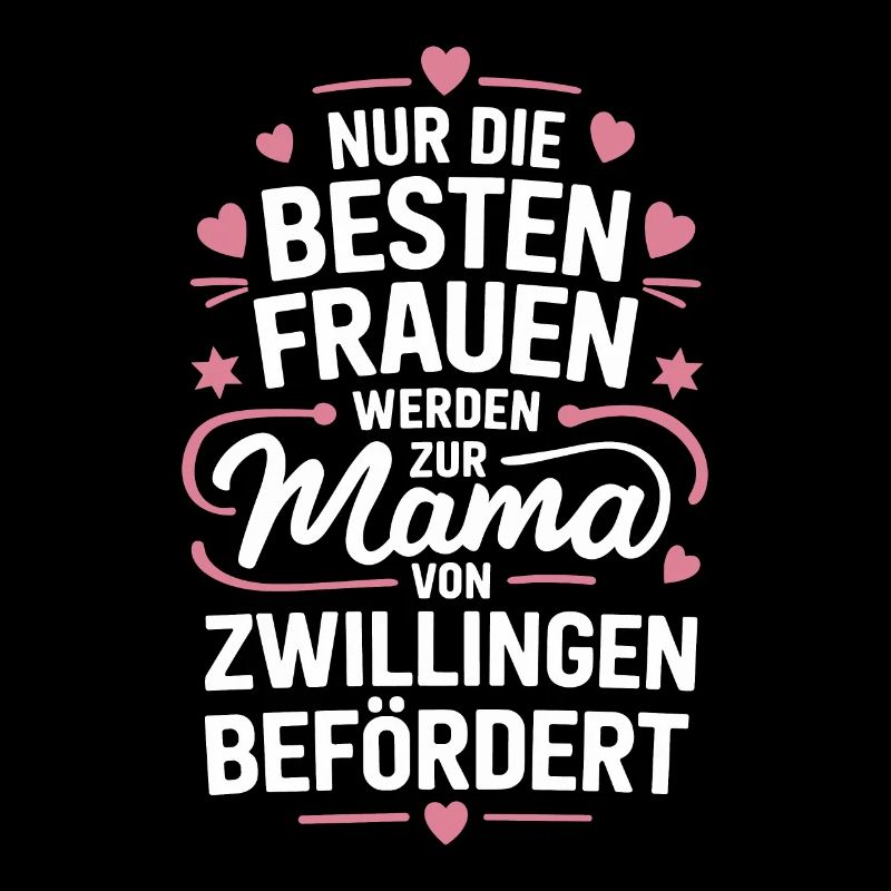 Zwillingsmama Zwillings Mutter, Mama von Zwillinge
