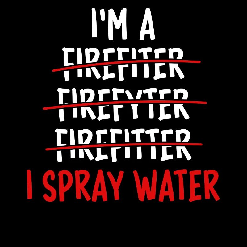 Funny Fire Brigade Design for Firefighters