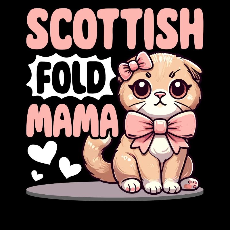 Scottish Fold Mama – Cat Lover Design