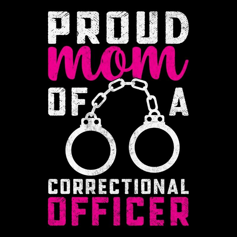 Correctional Officer Mom Law Enforcement Thin