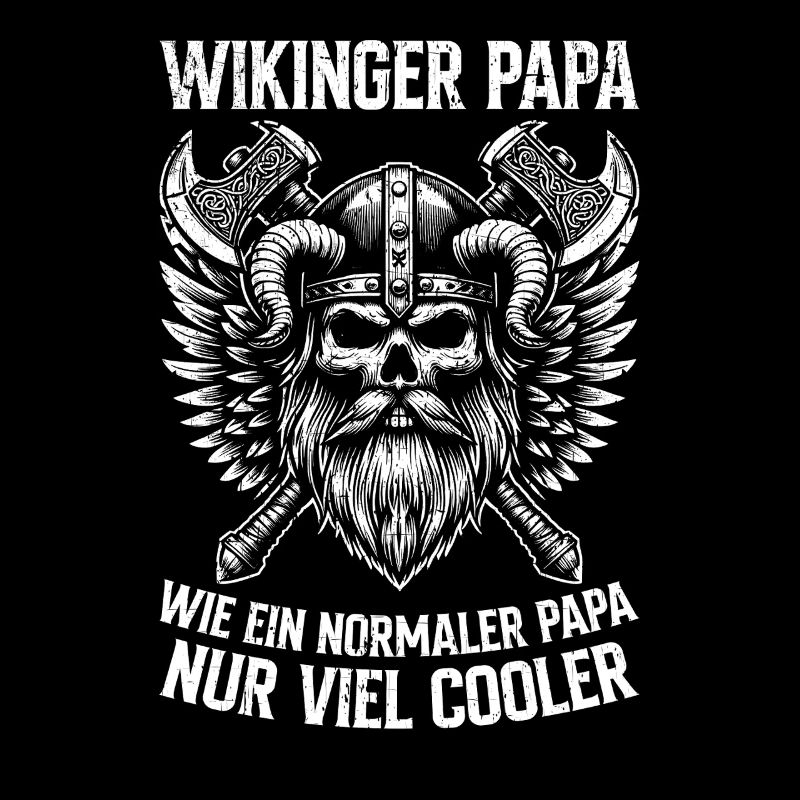 Wikinger Papa Vatertag Vaterschaft Elternteil