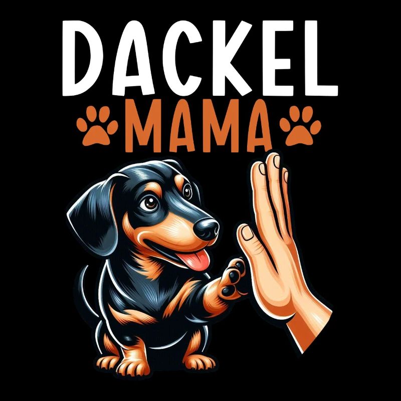 Dackel Mama Muttertag Mutterschaft Mama Elternteil