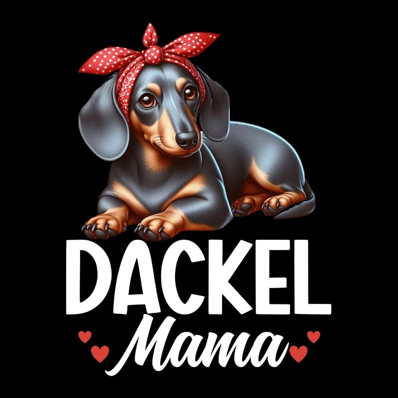 Dackel Mama Muttertag Mutterschaft Mama Elternteil
