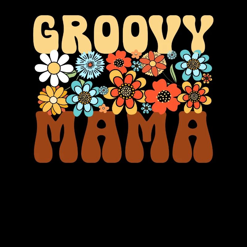 Groovy Mama Mutterschaft Elternteil Muttertag
