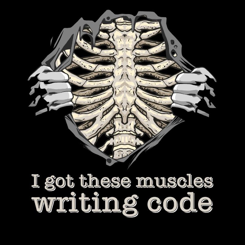 I Got These Muscles Writing Code for Nerd Geek