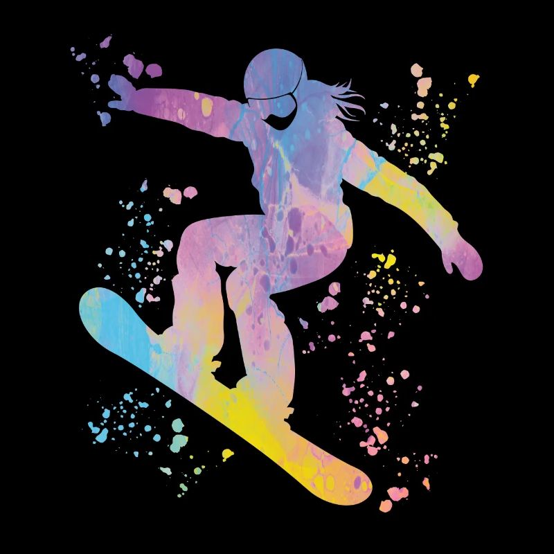 Snowboarder Snowboarding Snowboard