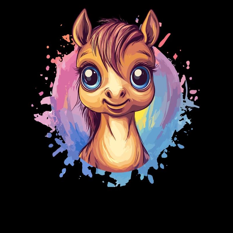 Smiling Pony Portrait