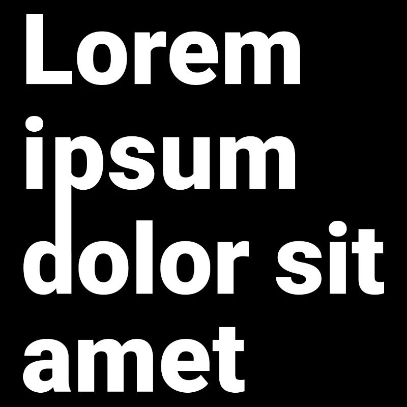 Lorem ipsum white
