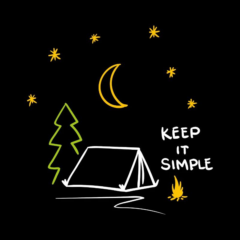 Cadeau de camping en plein air avec éclaireur