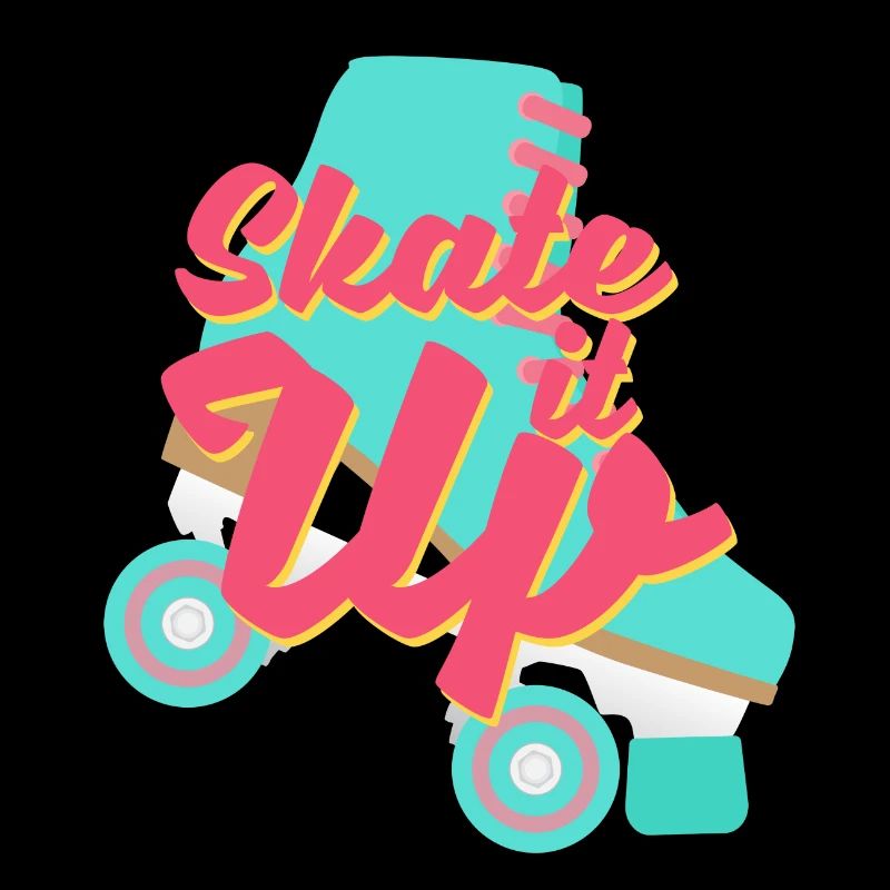 Rollschuhe Tshirt Roller Skates Geschenk