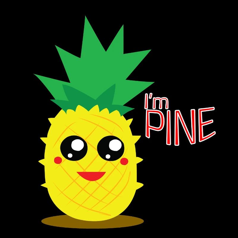 Funny pineapple
