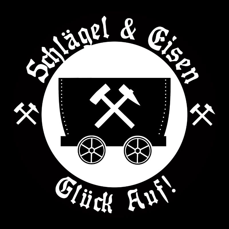 Glück Auf! Logo Schlägel und Eisen Lore