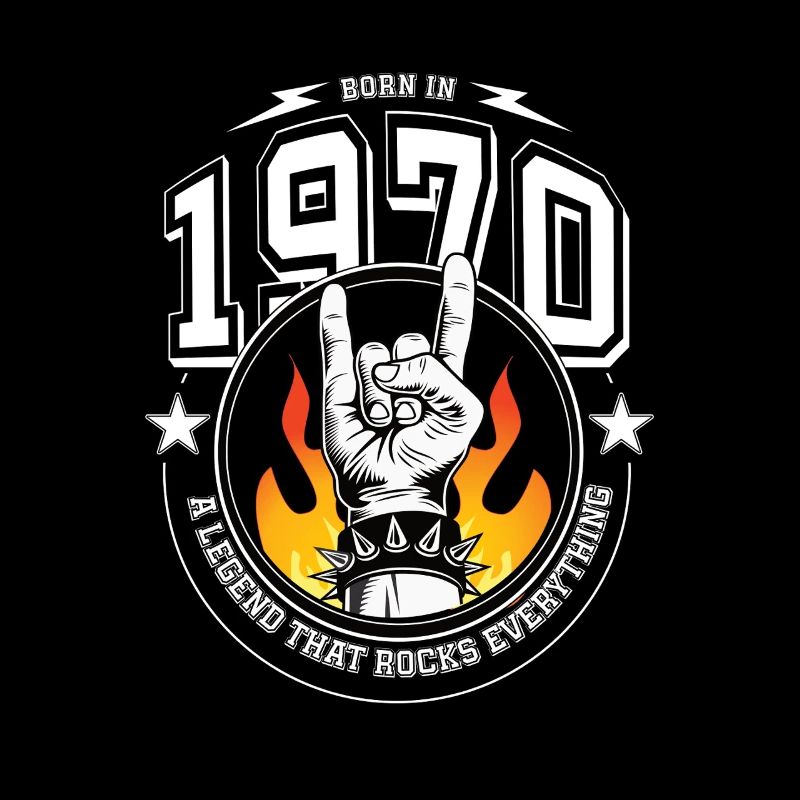 1970 Geburtstag, rockt alles
