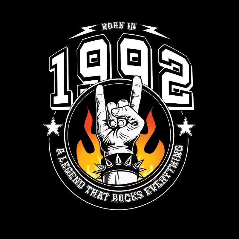 1992 Geburtstag, rockt alles