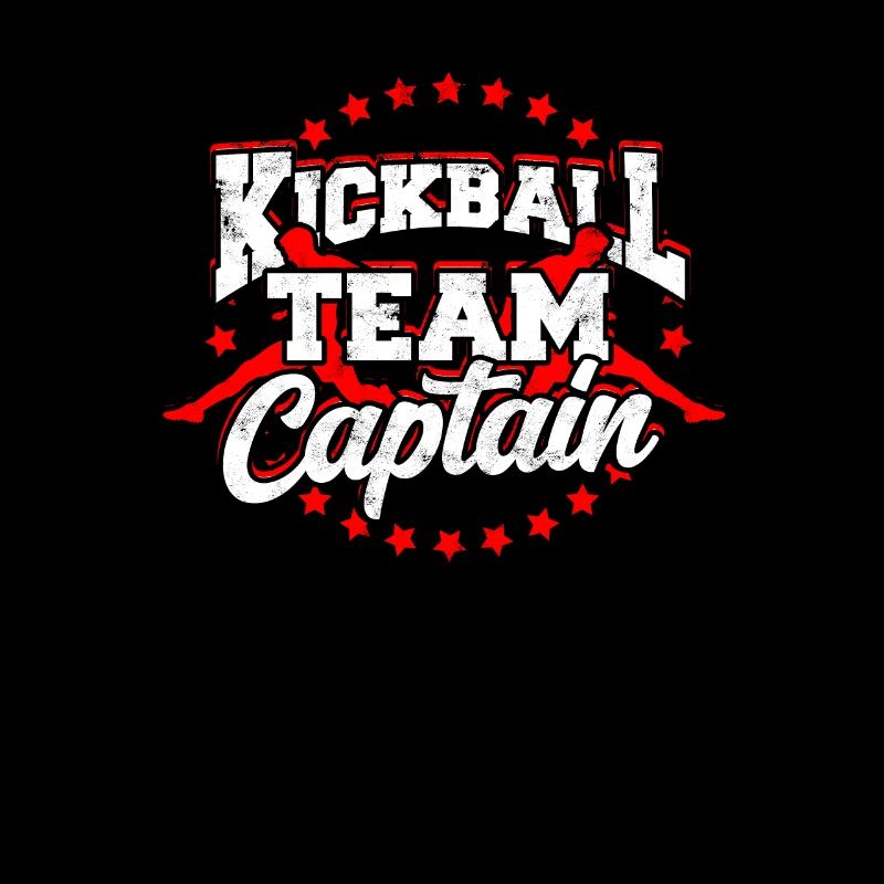 Capitaine de l’équipe de kickball Kickball Player -