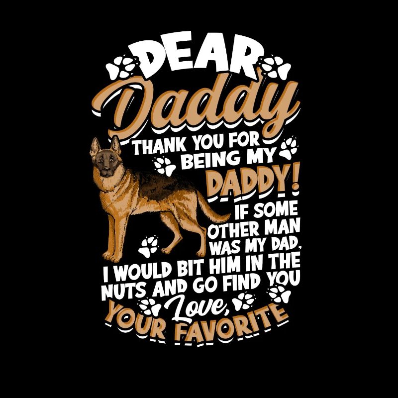 Dear daddy Thank you for being my daddy if some