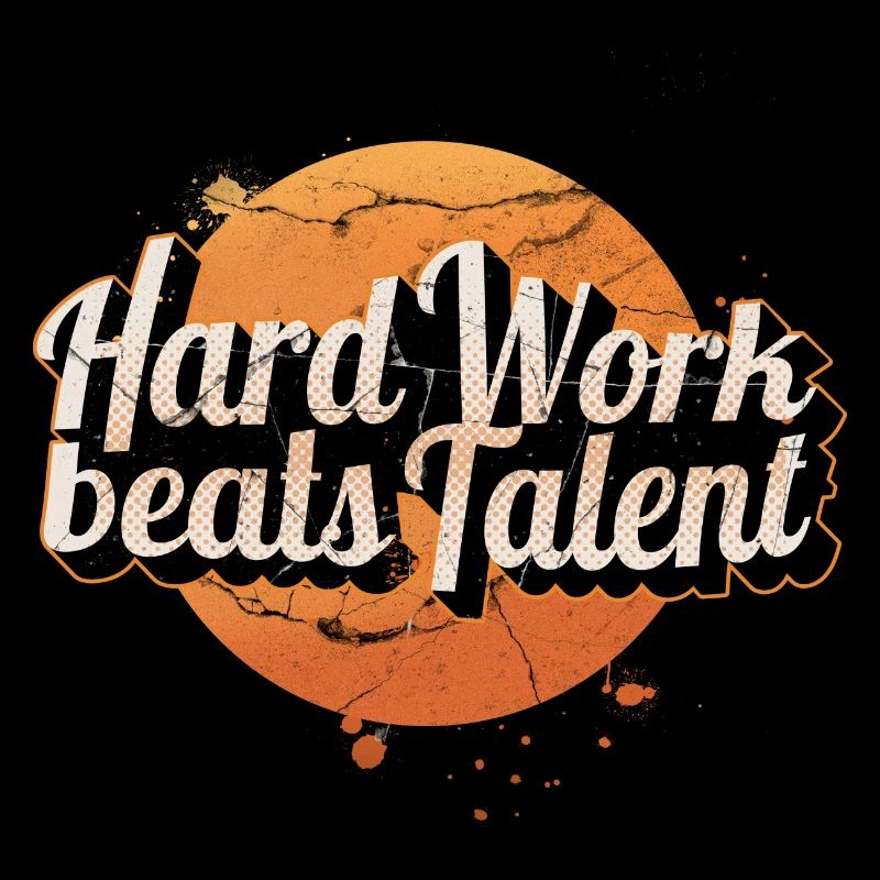 Hard Work Design für stolze Workaholics