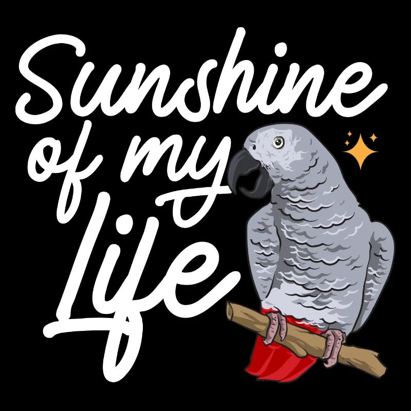 Graupapagei African Grey Parrot Papagei