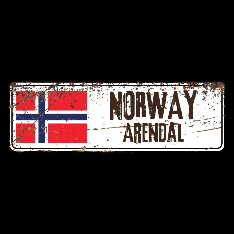 Drapeau d’Arendal Norvège