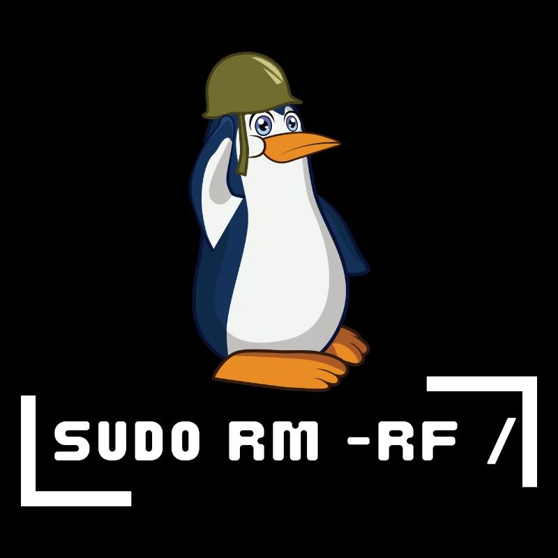 sudo rm- rf penguin soldier