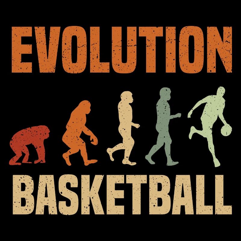Basketball Evolution From Monkey To Men BBall