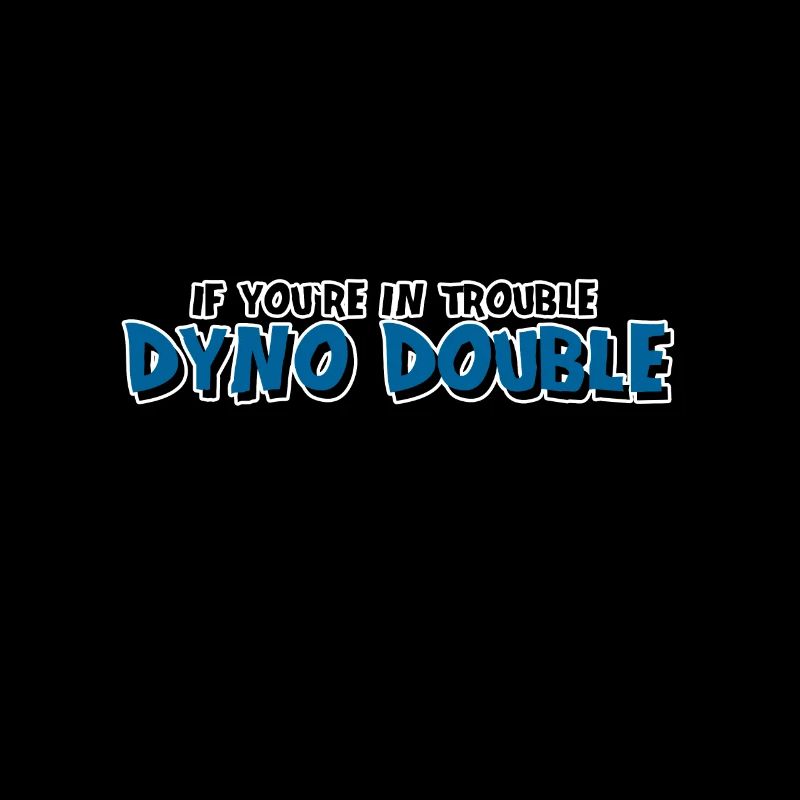 Boulder T-Shirt Dynamisch Klettern Double Dyno Fun