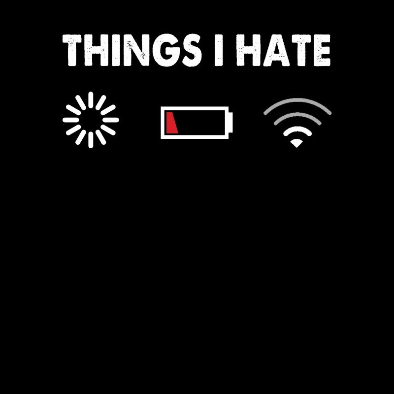 Dinge, die ich hasse TShirt Programmer Gamer