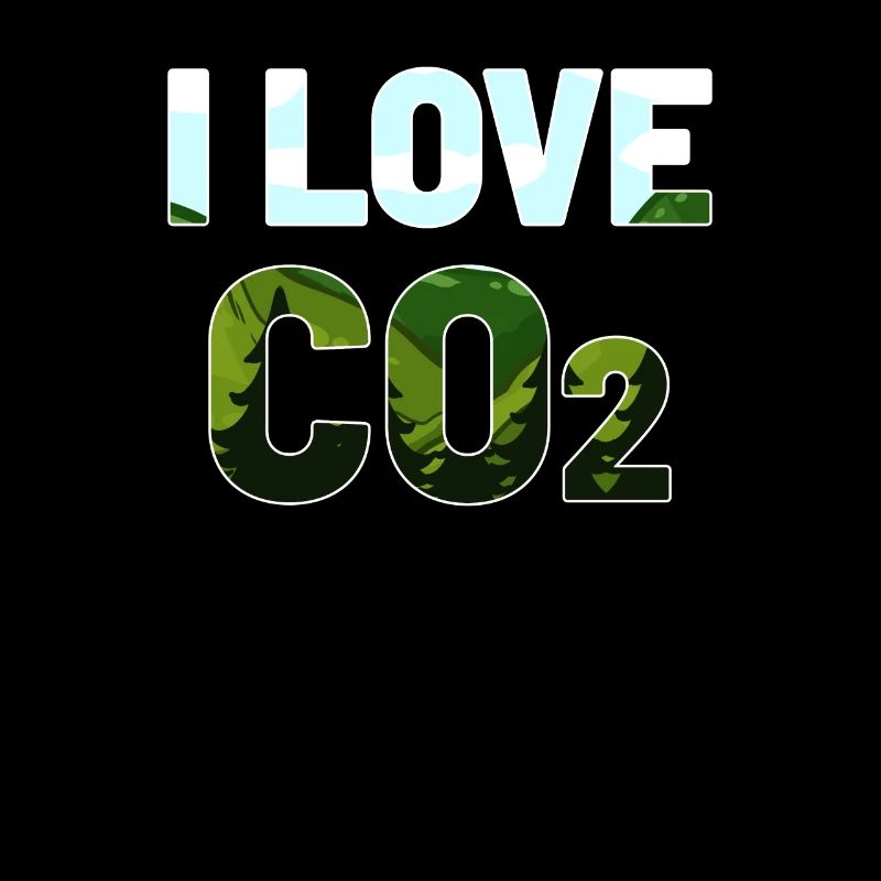 Ich liebe CO2 Kohlendioxid