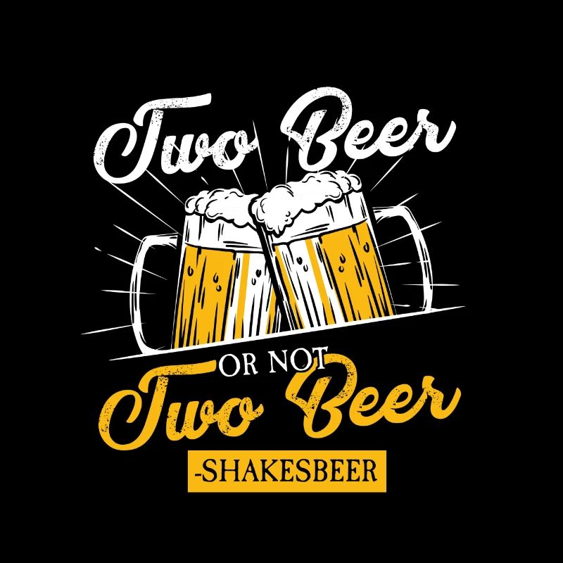 Deux bières - c'est la question de l'alcool