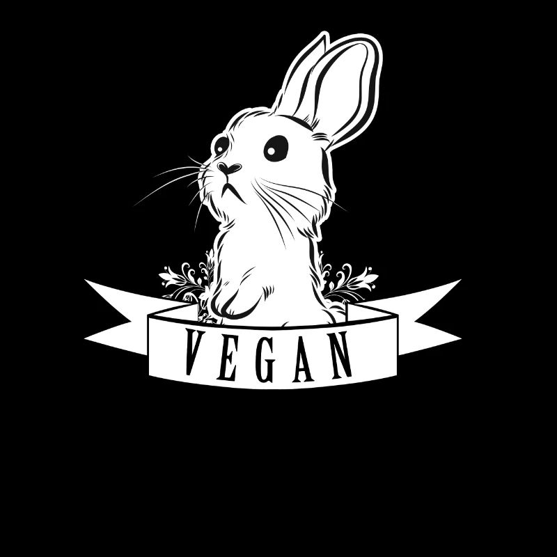 Vegan Bunny Rabbit Rabbit Rabbit Vegetarian